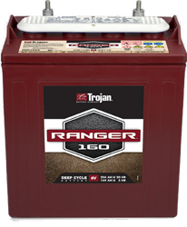 Trojan RANGER-160 Golf Battery Group GC8 8v Battery